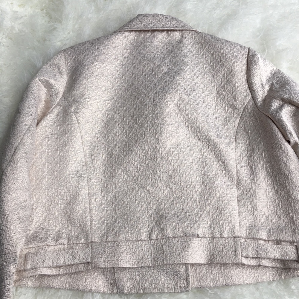 A New Day Gold Cream Moto Jacket New - Picture 7 of 9